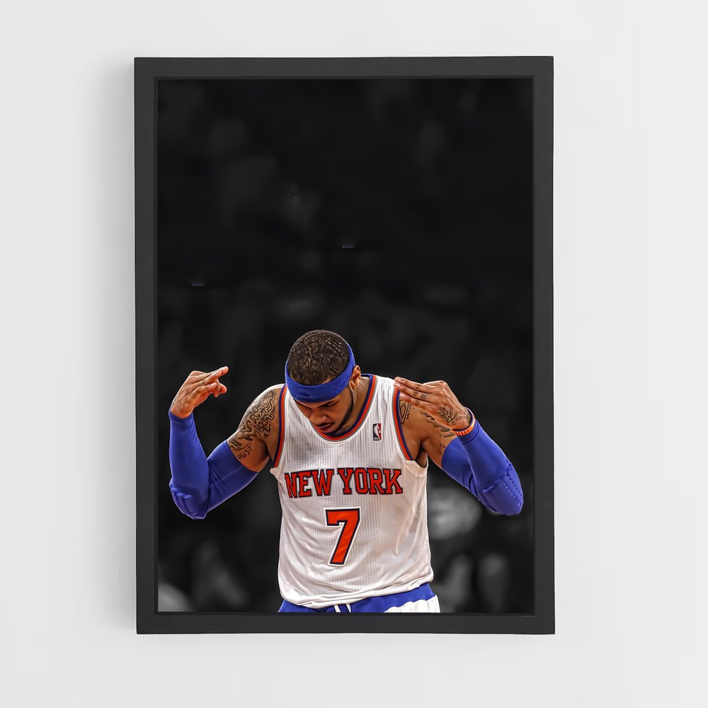 Poster L'Avenir de Carmelo – affiche Basketball (vue 2)